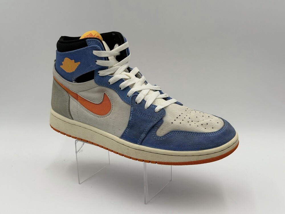 Air Jordan 1 Zoom Comfort 2 Men’s Size 10.5 High Royal Pulse Alpha Orange